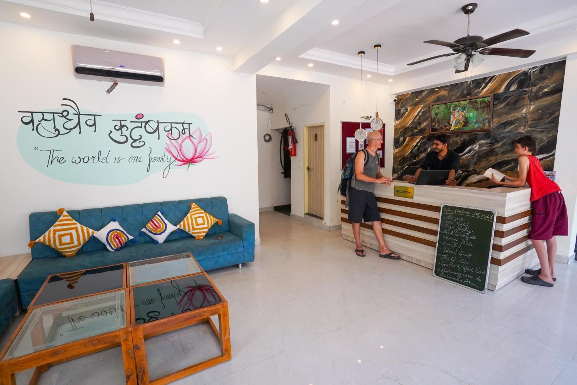 Hide-In Rishikesh, Laxman Jhula 호스텔 외부 사진