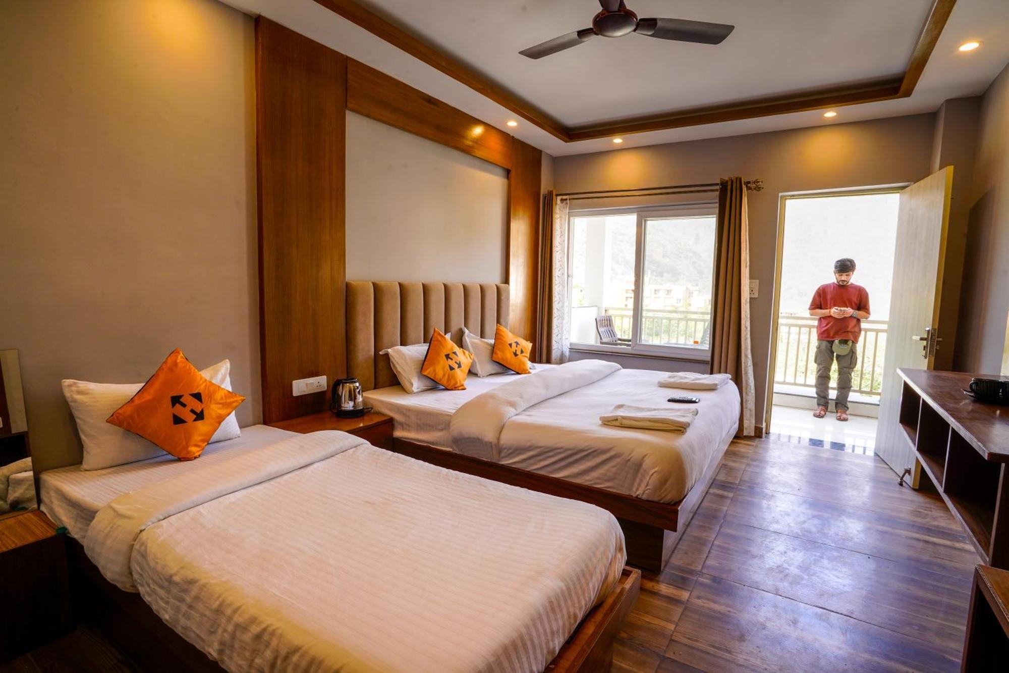 Hide-In Rishikesh, Laxman Jhula 호스텔 외부 사진
