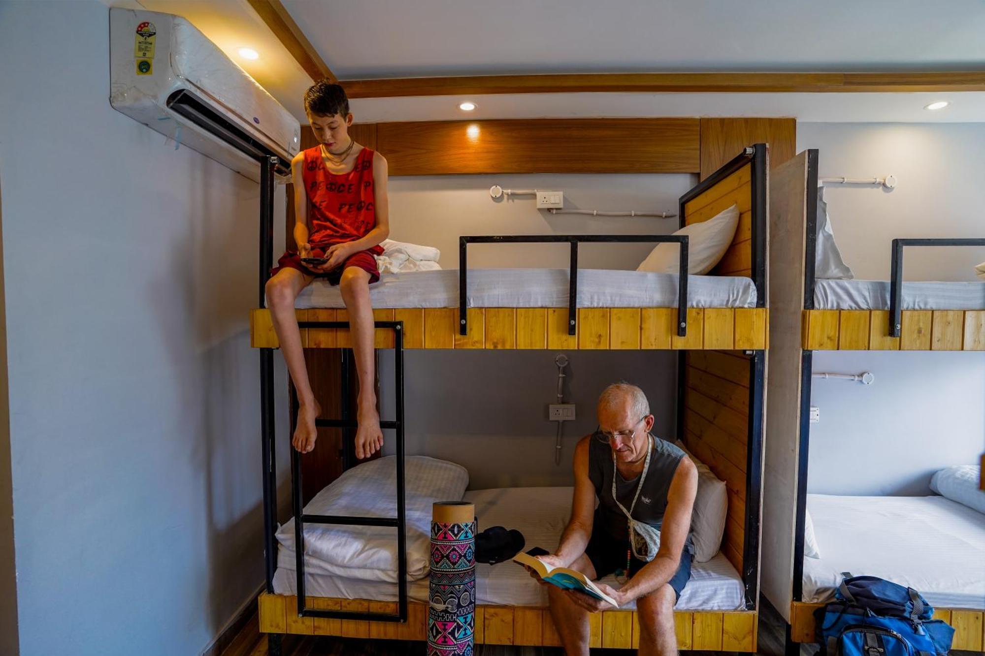 Hide-In Rishikesh, Laxman Jhula 호스텔 외부 사진